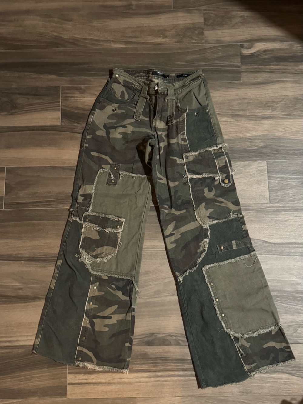 Cargo Patchwork Pants
